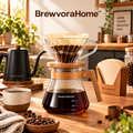 BrewvoraHome™ Pour Over Coffee Maker Set