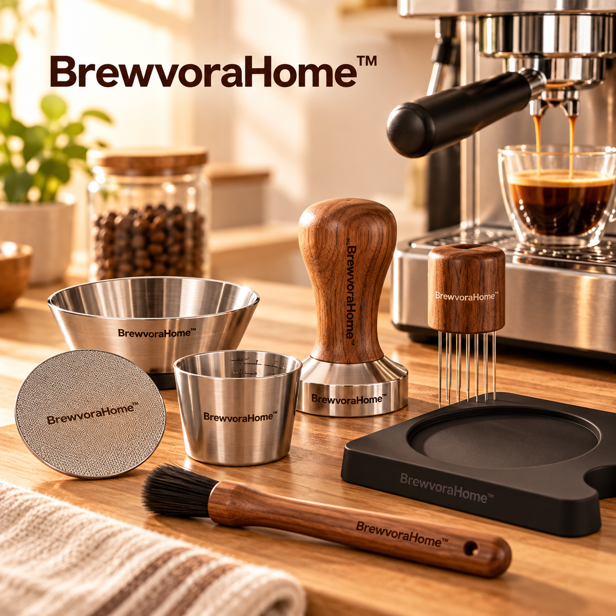 BrewvoraHome™ Espresso Accessories Kit