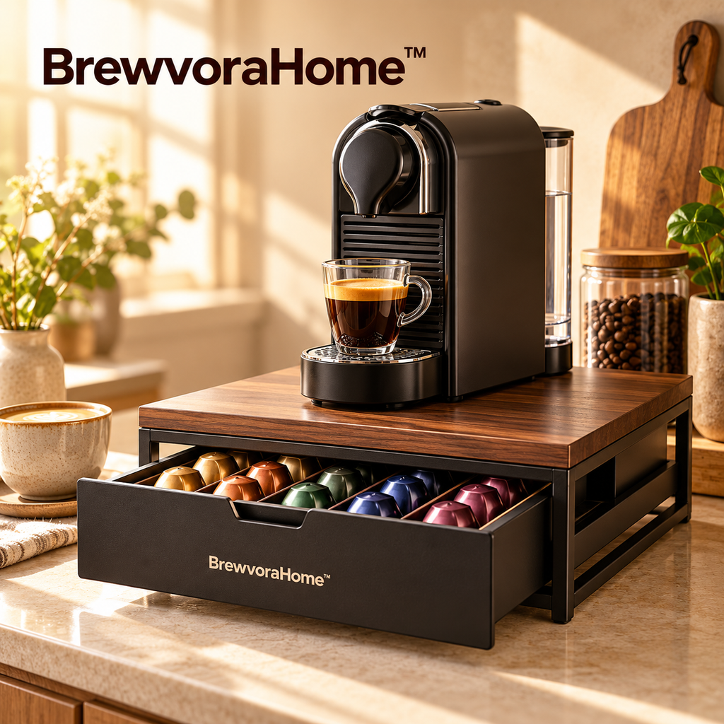 BrewvoraHome™ Coffee Capsule Storage Drawer