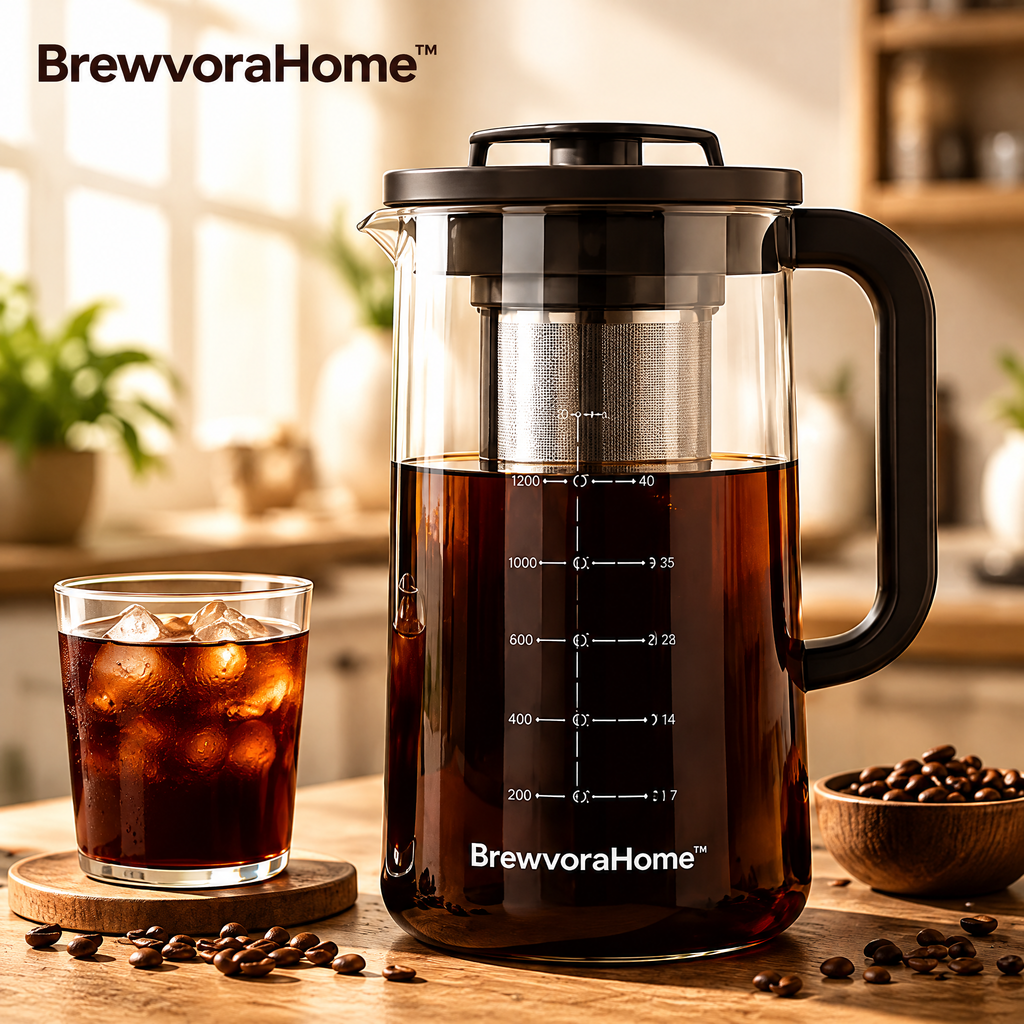 BrewvoraHome™ Cold Brew Coffee Maker
