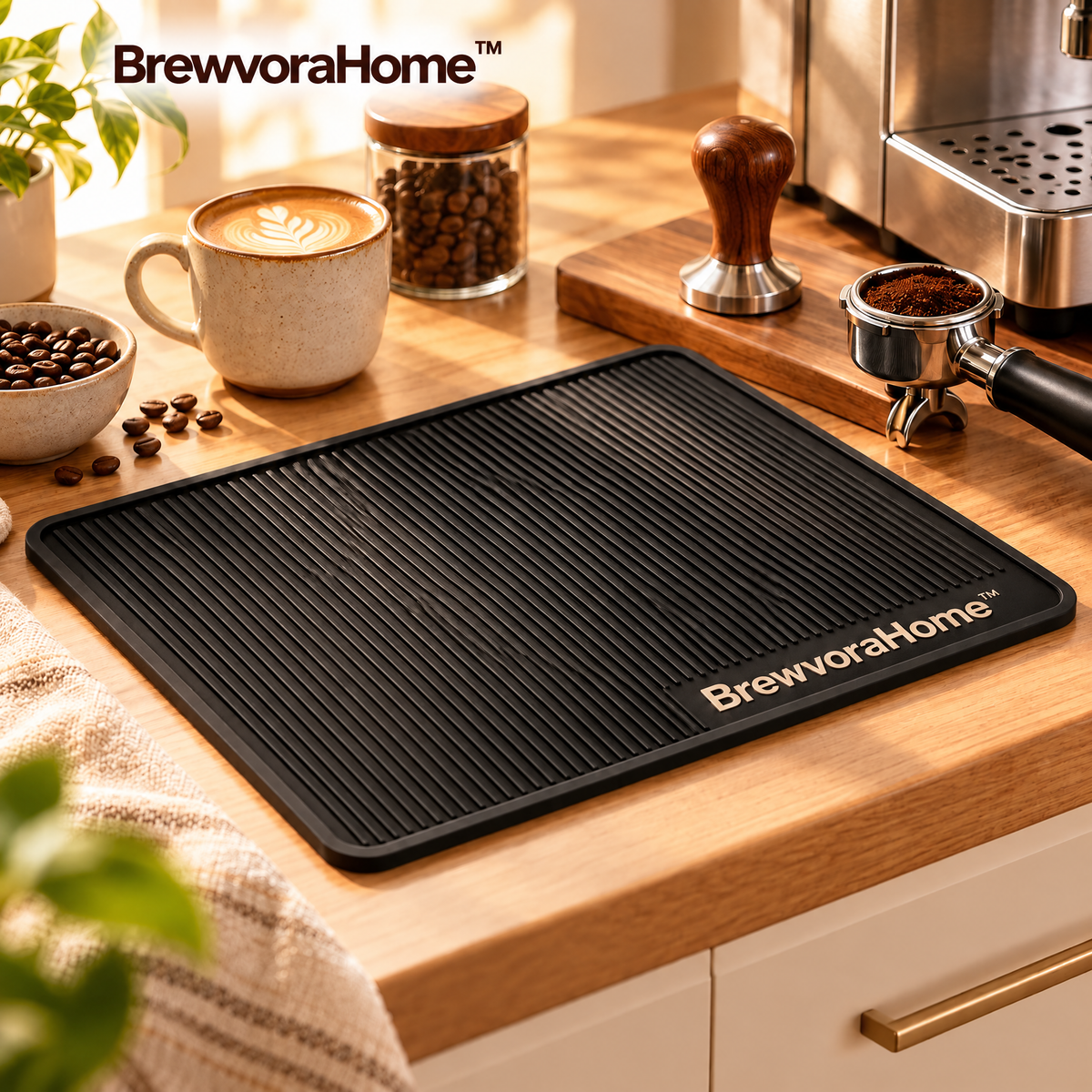 BrewvoraHome™ Coffee Bar Mat