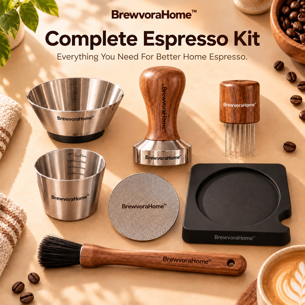 BrewvoraHome™ Espresso Accessories Kit