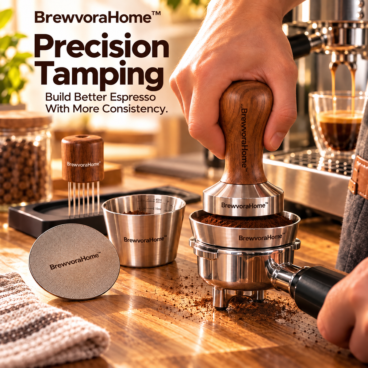 BrewvoraHome™ Espresso Accessories Kit