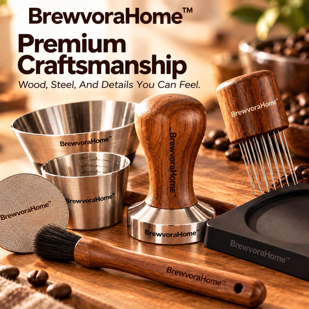 BrewvoraHome™ Espresso Accessories Kit