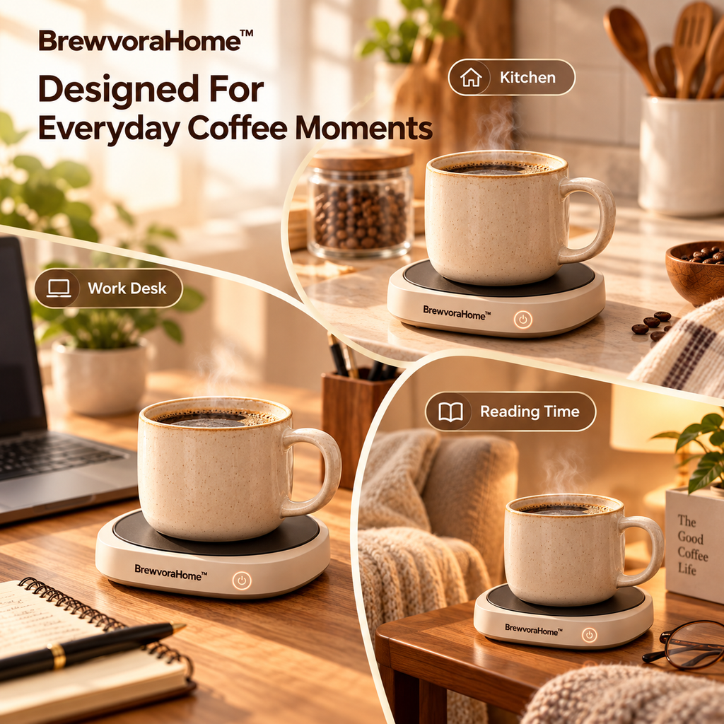 BrewvoraHome™ Coffee Mug Warmer