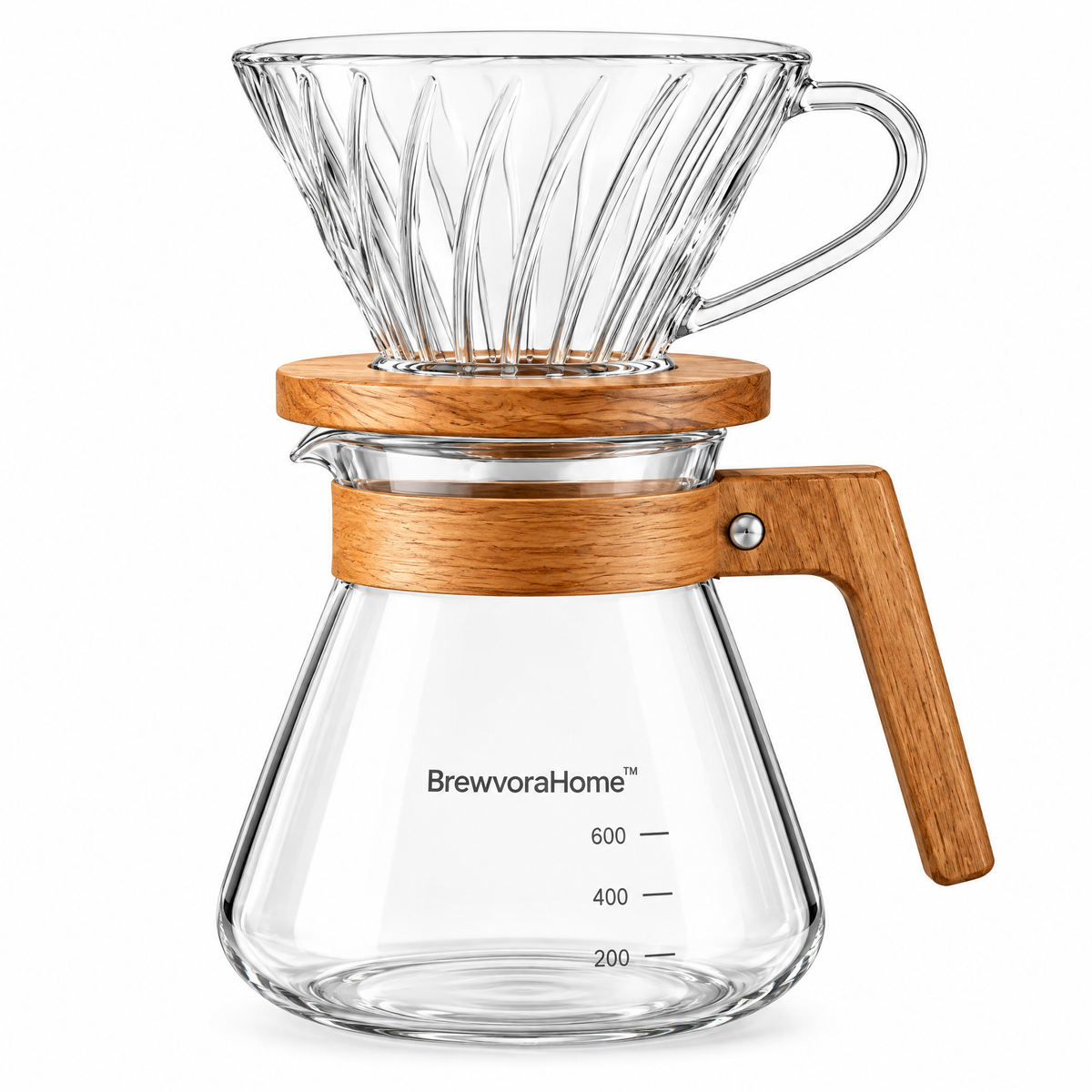 BrewvoraHome™ Pour Over Coffee Maker Set